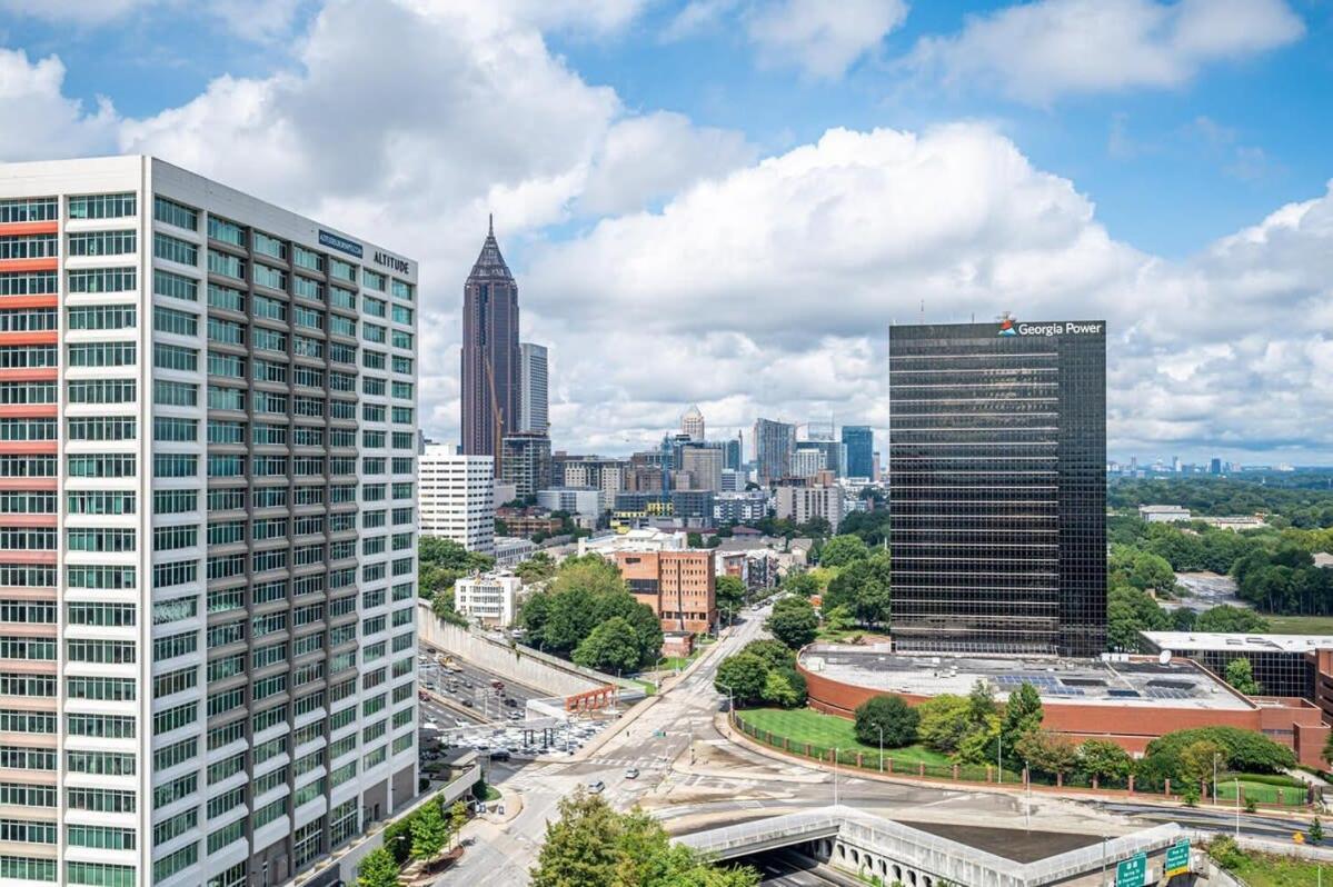 Downtown Atl Condo Onsite Parking King Bed & Bonus Room Lm1901 Атланта Экстерьер фото